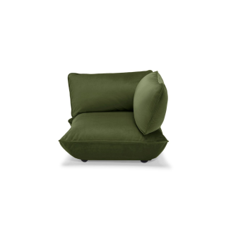 Fotel narożny Fatboy Sumo Corner Seat Velvet Deep Green - 3