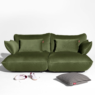 Fotel narożny Fatboy Sumo Corner Seat Velvet Deep Green - 6