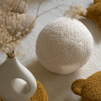 Poduszka kula Wigiwama Ball Cream White - 7