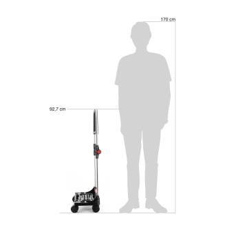 Wózek zakupowy Rolser One Tweed T-Shop Negro - 8