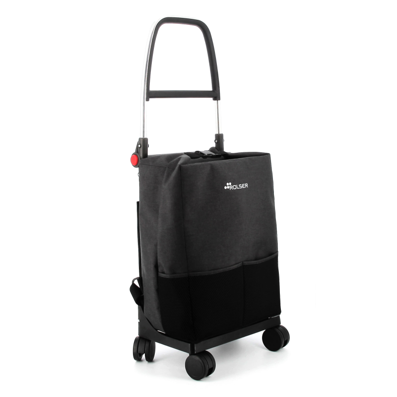 Wózek zakupowy Rolser One Tweed T-Shop Negro