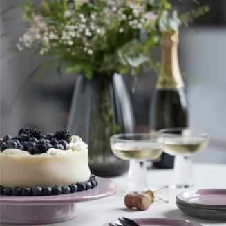 Patera na ciasto Bitz Light Pink 30 cm - 4