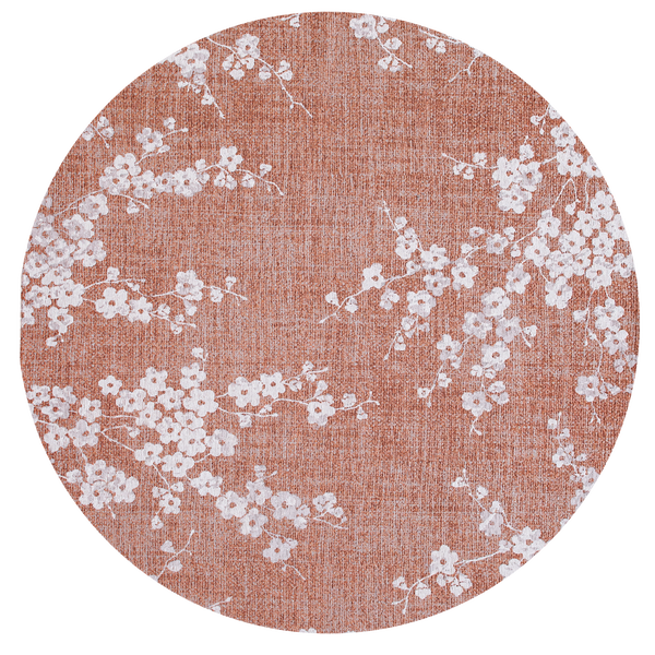 Okrągły dywan Louis de Poortere Sakura copper pink