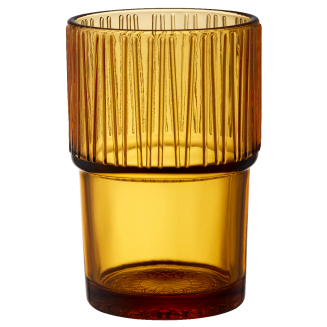 Zestaw 4 szklanek do wody Bitz Kusintha Amber 380 ml - 6