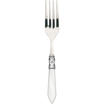 Widelec do serwowania Casa Bugatti Aladdin White/Steel