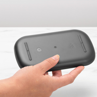 Zestaw 3 akcesoriów łazienkowych Brabantia ReNew Dark Grey - 6