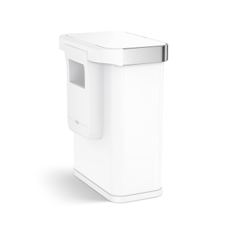 Kosz Simplehuman Sensor z czujnikiem ruchu i głosu 58 l biały - 3
