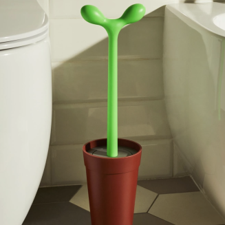 Szczotka WC Alessi Merdolino brązowa - 2