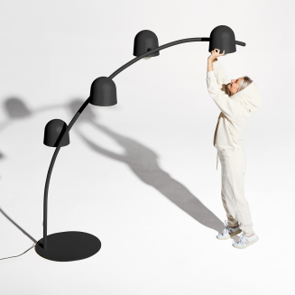 Lampa podłogowa Fatboy Big Lebow Anthracite - 2