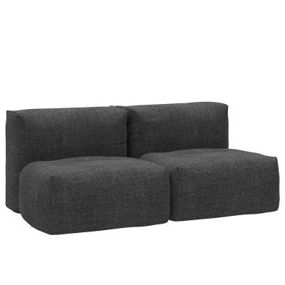 Sofa ogrodowa SACKit Soft Sofa Kirra Noir 2 Seater