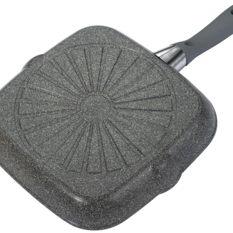 Indukcyjna patelnia grillowa Ballarini Murano - 28 cm - 2