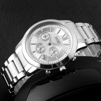 Zegarek Męski Skmei 9097SI + BOX - 5