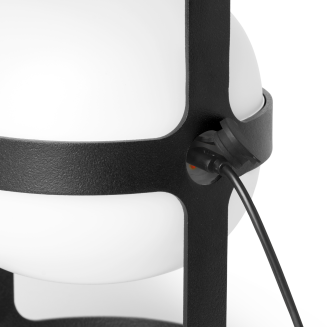 Solar lamp z USB Rosendahl Soft Spot Black 25 cm - 5