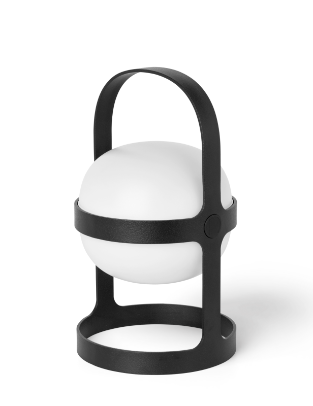 Solar lamp z USB Rosendahl Soft Spot Black 25 cm