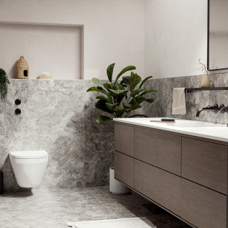  Zone Denmark Rim Black Double Wall Hanger - 2