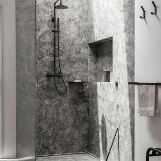 Wieszak ścienny podwójny Zone Denmark Rim Black - 3