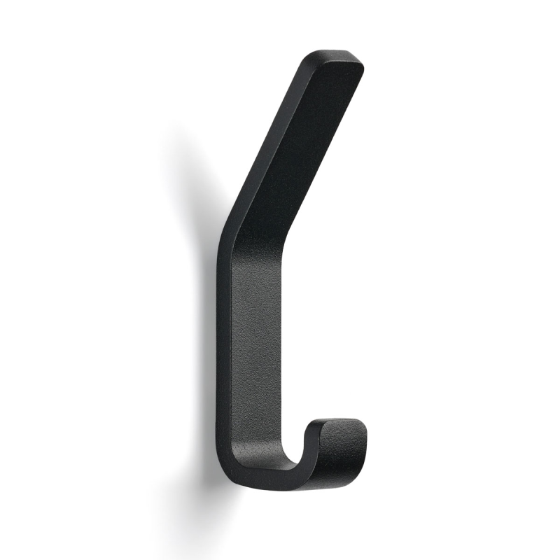 Wieszak ścienny podwójny Zone Denmark Rim Black | BESTSELLER | SZYBKA WYSYŁKA 24H