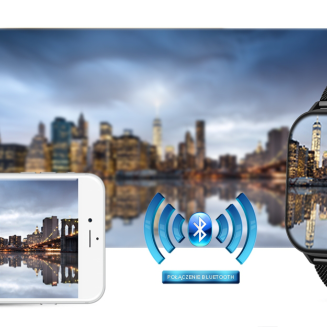 Smartwatch Gravity GT15-2 Pomarańczowy Pasek Silikonowy + Czarna Bransoleta - 20