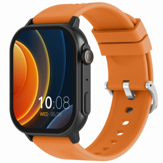 Smartwatch Gravity GT15-2 Pomarańczowy Pasek Silikonowy + Czarna Bransoleta - 3