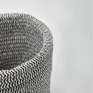 Aquanova Rena Black&white basket 7l - 2