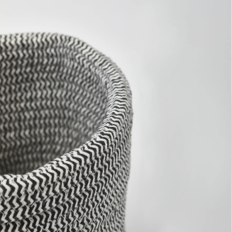 Koszyk Aquanova Rena Black&white 7l - 2