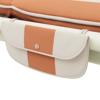 Leżak Fatboy Sunbun Daybed Desert & Stripe Orange Creme - 4