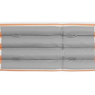 Leżak Fatboy Sunbun Daybed Desert & Stripe Orange Creme - 3