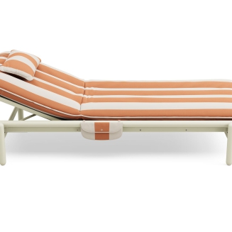 Leżak Fatboy Sunbun Daybed Desert & Stripe Orange Creme - 2