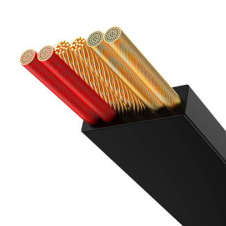 Kabel USB 3w1 Baseus Bright Mirror 3, micro USB / Lightning / USB-C, 66W / 2A, 1.1m (czarny) - 4