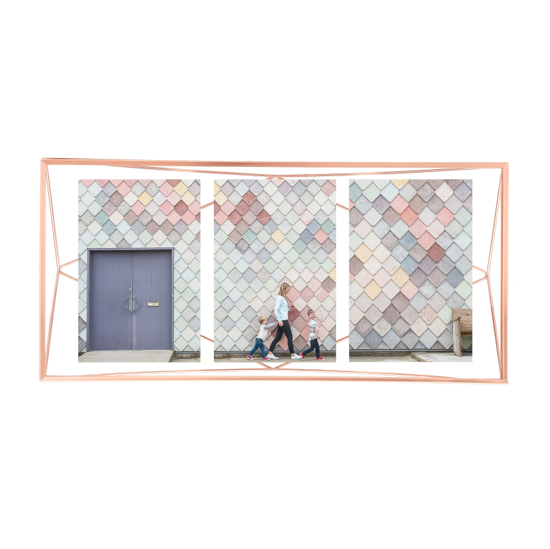  Umbra Prisma Copper 3-photo frame