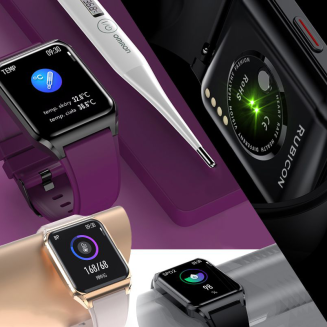 Smartwatch Rubicon RNCE89-3 Złoto-Różowy - 10