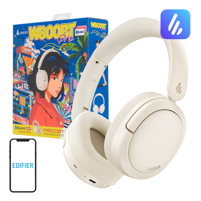  EDIFIER W800BT Pro ANC Wireless Headphones (Beige)