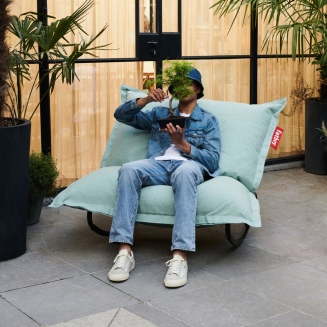  Fatboy Rock n Roll black rocking chair for poufs - 10