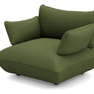  Fatboy Sumo Loveseat Boucle Leaf Green sofa - 2