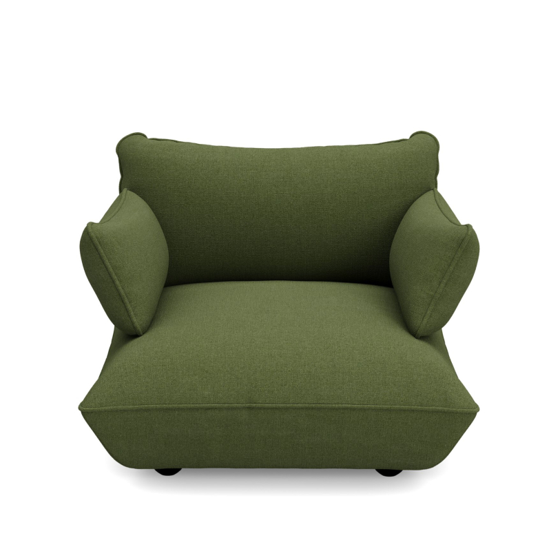 Sofa Fatboy Sumo Loveseat Boucle Leaf Green