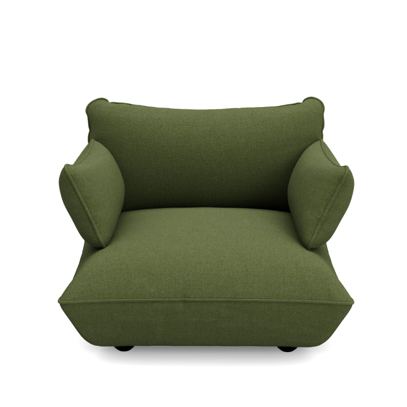 Sofa Fatboy Sumo Loveseat Boucle Leaf Green