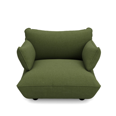 Sofa Fatboy Sumo Loveseat Boucle Leaf Green