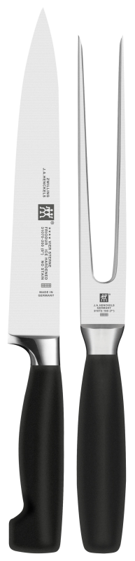 Zestaw: Nóż i Widelec do mięs Zwilling Four Star | BESTSELLER