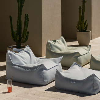 Outdoorowy zestaw puf dziecięcych Wigiwama Azure - 7