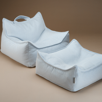 Outdoorowy zestaw puf dziecięcych Wigiwama Azure - 4