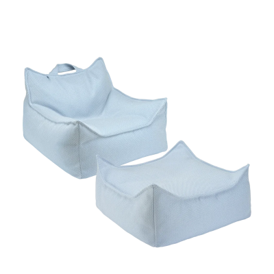 Outdoorowy zestaw puf dziecięcych Wigiwama Azure