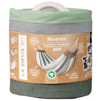  La Siesta Modesta olive kingsize hammock - 7