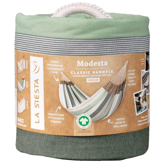 Hamak La Siesta Modesta Organic Olive Kingsize - 7