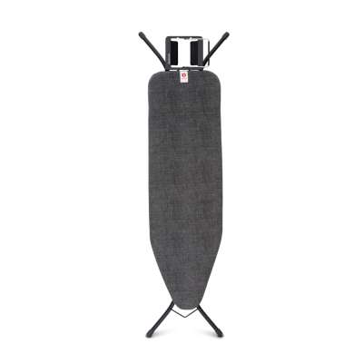 Deska do prasowania Brabantia B 124x38 cm z podstawą na żelazko parowe Denim Black