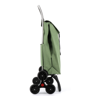 Wózek zakupowy Rolser I-Max Tweed 6 Verde - 2