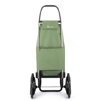 Wózek zakupowy Rolser I-Max Tweed 6 Verde - 3