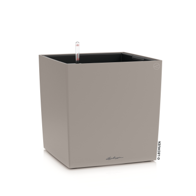 Donica Lechuza Cube Color 40 piaskowy brąz