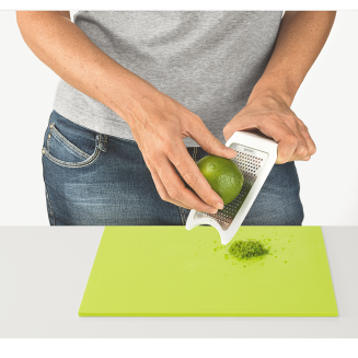  Guzzini Grate&Store parmesan grater with container, gray - 7