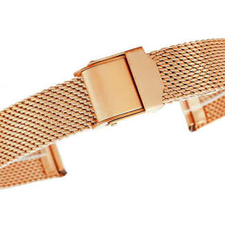 Bransoleta Siatka Różowe Złoto 14 mm 302RG14-Z - 2