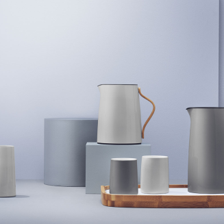 Termos na herbatę Stelton Emma black 1.0 l - 2